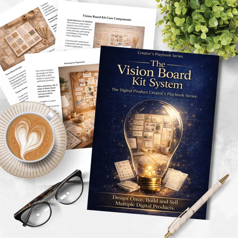 Vision Board Kit System Playbook for Sellers